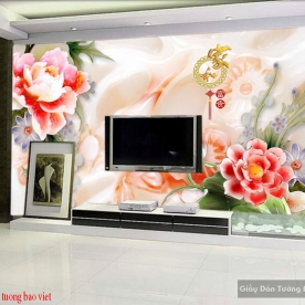 Giấy dán tường giả ngọc FL149