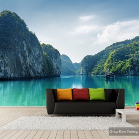 Giấy dán tường phong cảnh thiên nhiên M027