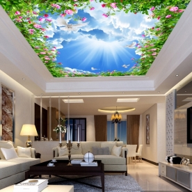 Giấy dán tường trần nhà C021