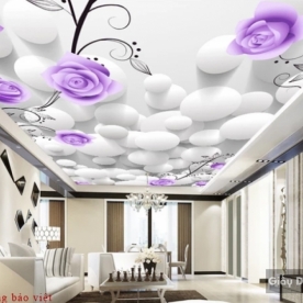 Giấy dán trần nhà 3D C090