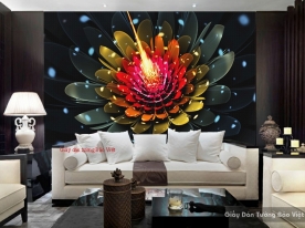 Giấy dán tường 3D đẹp H135