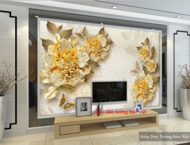 Giấy dán tường 3D đẹp K16154684