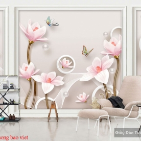 Giấy dán tường 3d-131