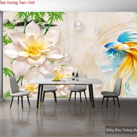 Giấy dán tường 3d-132