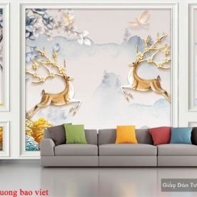 Giấy dán tường 3d-134
