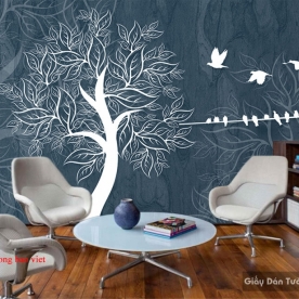 Giấy dán tường 3d-136