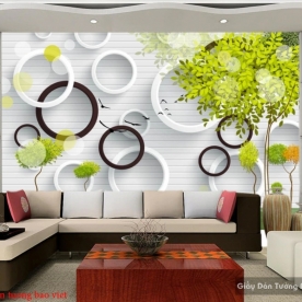 Giấy dán tường 3d d211
