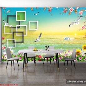 Giấy dán tường 3d d240
