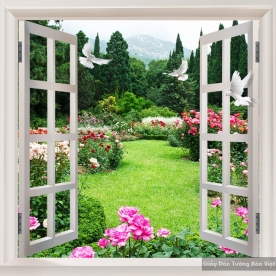 Giấy dán tường 3d phong cảnh fi021