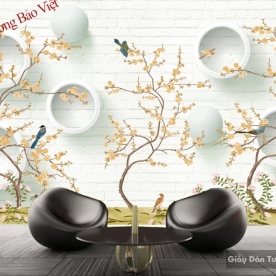 Giấy dán tường đẹp 3D-049