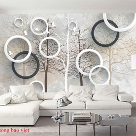 Giấy dán tường 3d-156