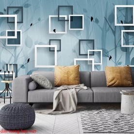 Giấy dán tường 3d-166