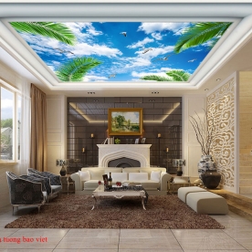 Giấy dán tường dán trần nhà c180