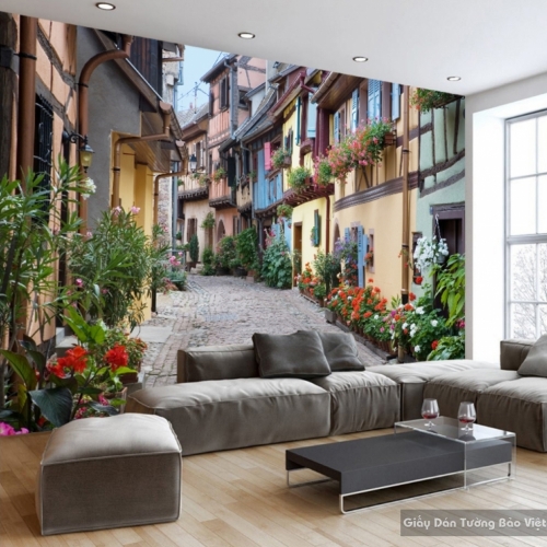 Giấy giấy dán tường đẹp 3D FL024