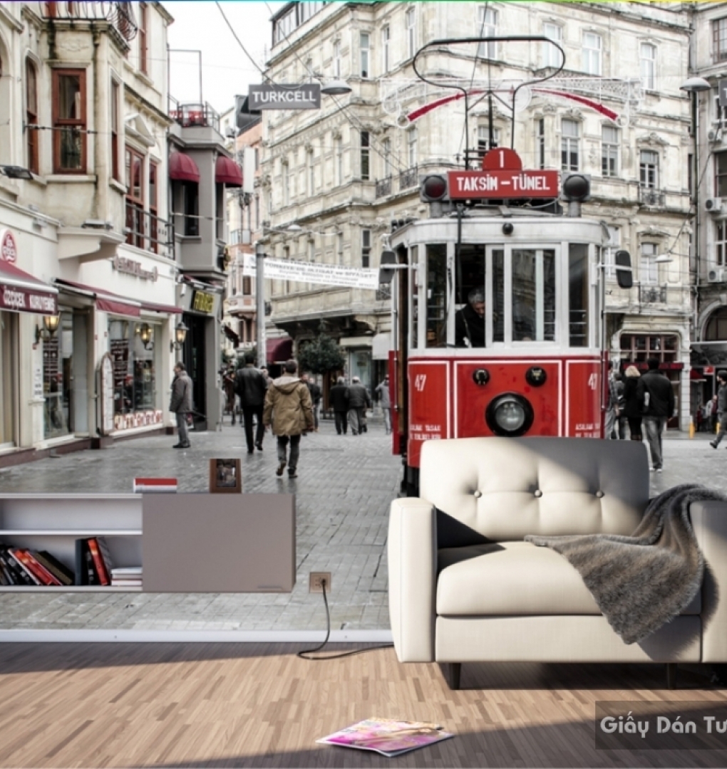 Giấy giấy dán tường đẹp 3D FL034