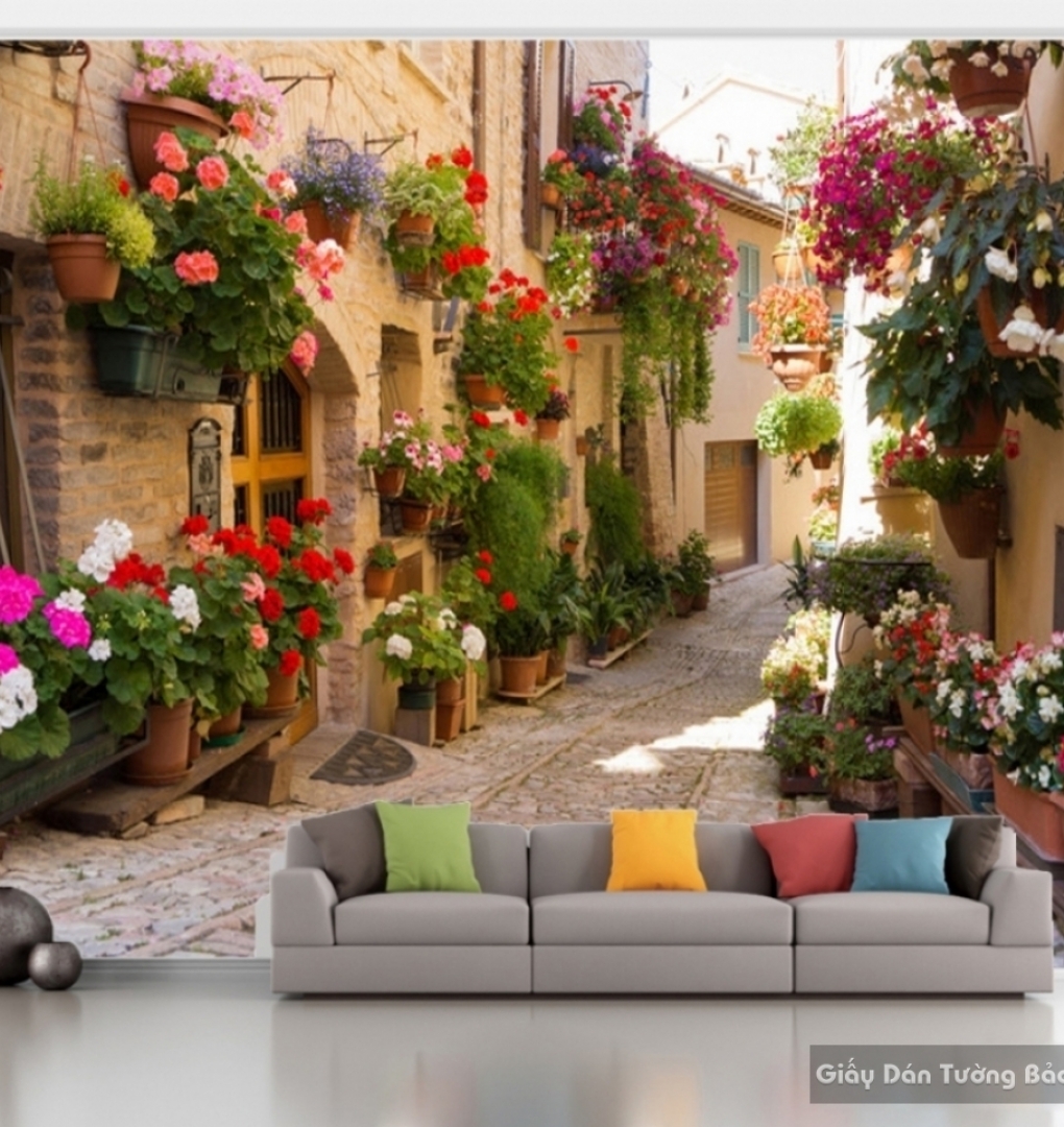 Giấy giấy dán tường đẹp 3D Fm027