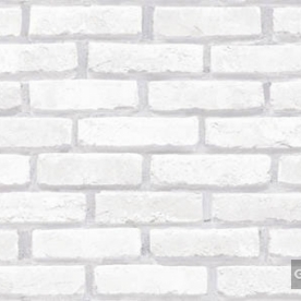 Giấy dán tường Giả gạch màu trắng 8267-1
