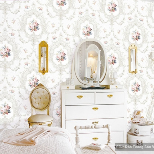 Giấy dán tường hàn quốc Feliz II 2018 88151-1