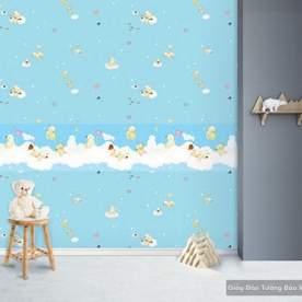 Giấy dán tường hàn quốc Feliz II 2018 A5011-1