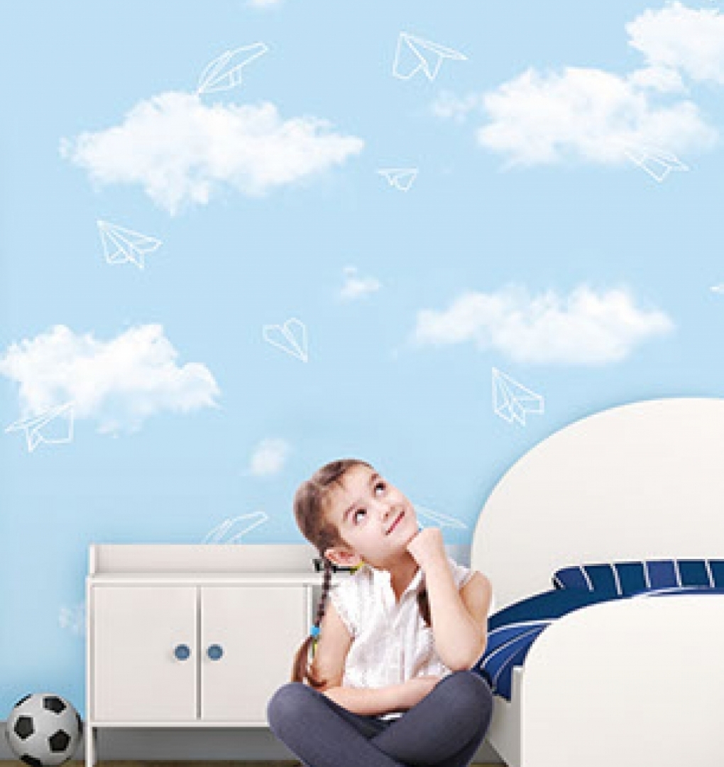 Giấy dán tường hàn quốc Feliz II 2018 A6018-1