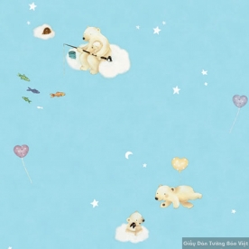 Giấy dán tường hàn quốc Feliz II A5011-1