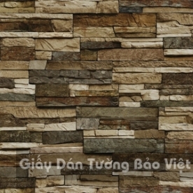 Giấy Dán Tường giả gạch đá 85025-1