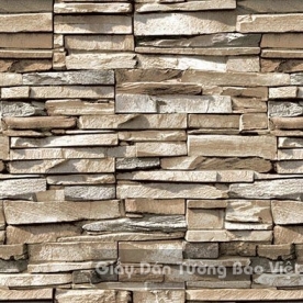 Giấy Dán Tường giả gạch đá 85048-2