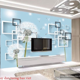 Giấy dán tường phòng khách 3d-121