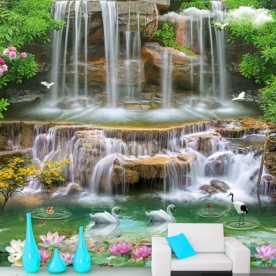 Giấy dán tường phòng khách D013