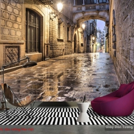 Giấy dán tường phòng khách Fm241