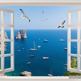 Giấy dán tường phòng khách S033