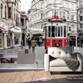 Giấy dán tường phòng khách s231796381