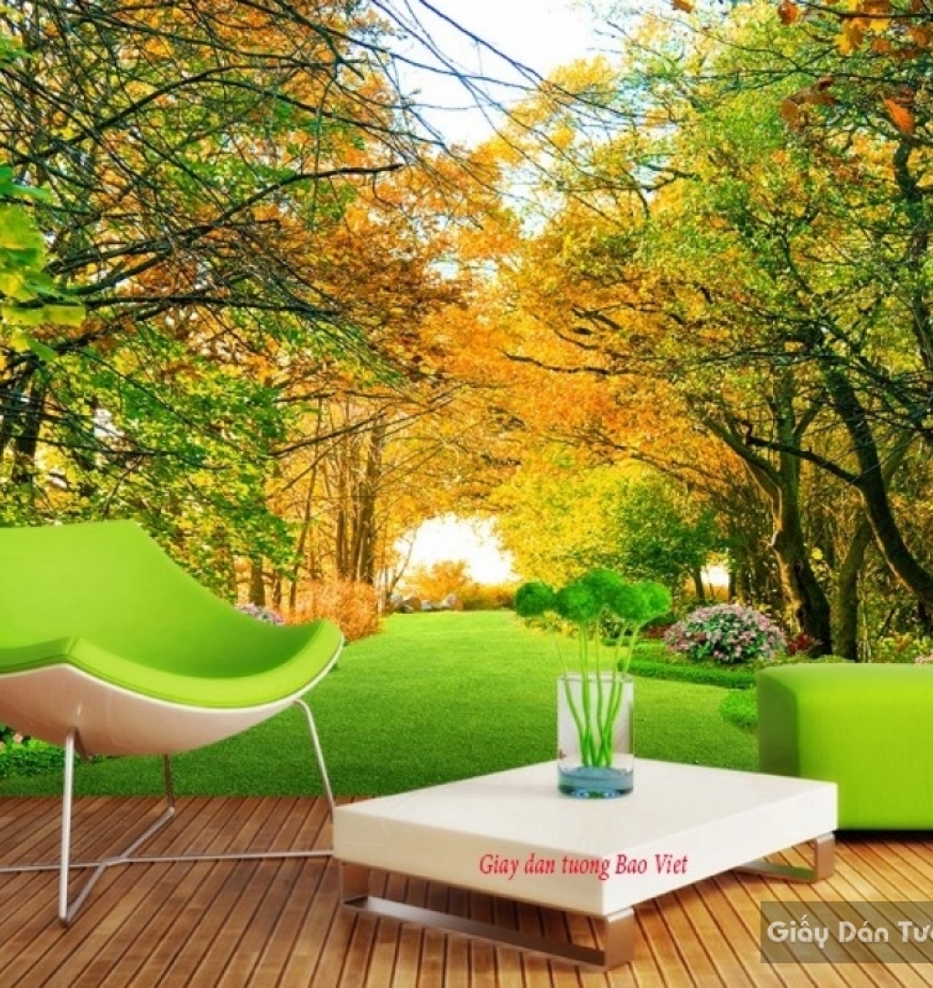 Giấy dán tường phòng khách v275