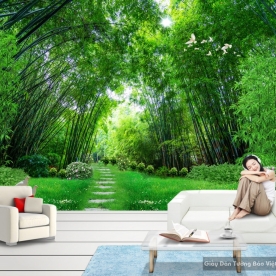 giấy dán tường phòng khách 14212149