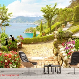 Giấy dán tường phòng khách s235