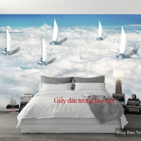 Giấy dán tường cho phòng ngủ đẹp Fm182