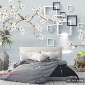 Giấy dán tường đẹp cho phòng ngủ d147