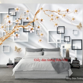 Giấy dán tường phòng ngủ 3D 035