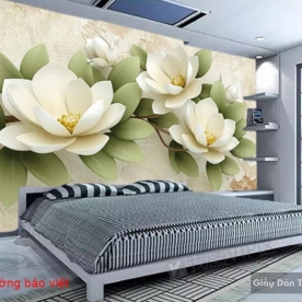 Giấy dán tường phòng ngủ 3D D050