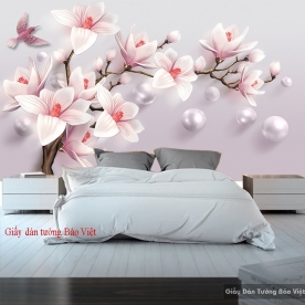 Giấy dán tường phòng ngủ 3D FL093