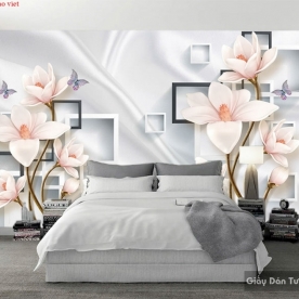 Giấy dán tường phòng ngủ 3d-112
