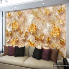 Giấy dán tường phòng ngủ 3d 15673619