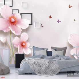 Giấy dán tường phòng ngủ 3d FL136