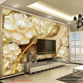 Giấy dán tường phòng ngủ D012