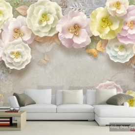 Giấy dán tường phòng ngủ v117