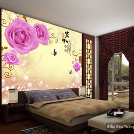 giấy dán tường phòng ngủ 11