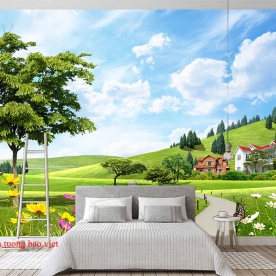 Giấy dán tường phòng ngủ fi131