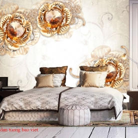 Giấy dán tường phòng ngủ fl165
