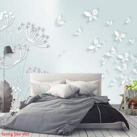 Giấy dán tường phòng ngủ h239