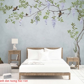 Giấy dán tường phòng ngủ me102